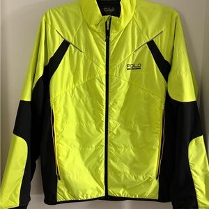 Ralph Lauren Neon Yellow and Black Performance Jacket